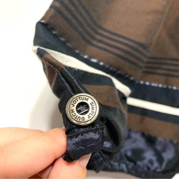 Jottum Dutch Brown & Black Tank Top Dress Girls size 18 Months Fit & Flare - Picture 5 of 8